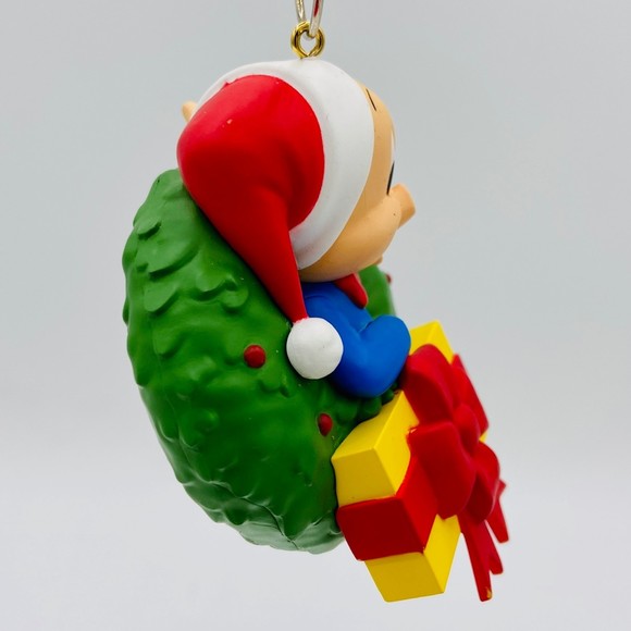 2015 Hallmark PORKY PIG MERRY CHRISTMAS FOLKS Magic Ornament LOONEY TUNES - Picture 5 of 5